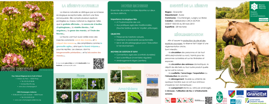 Dépliant Prairies Humides